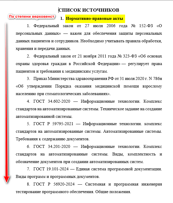 Пример