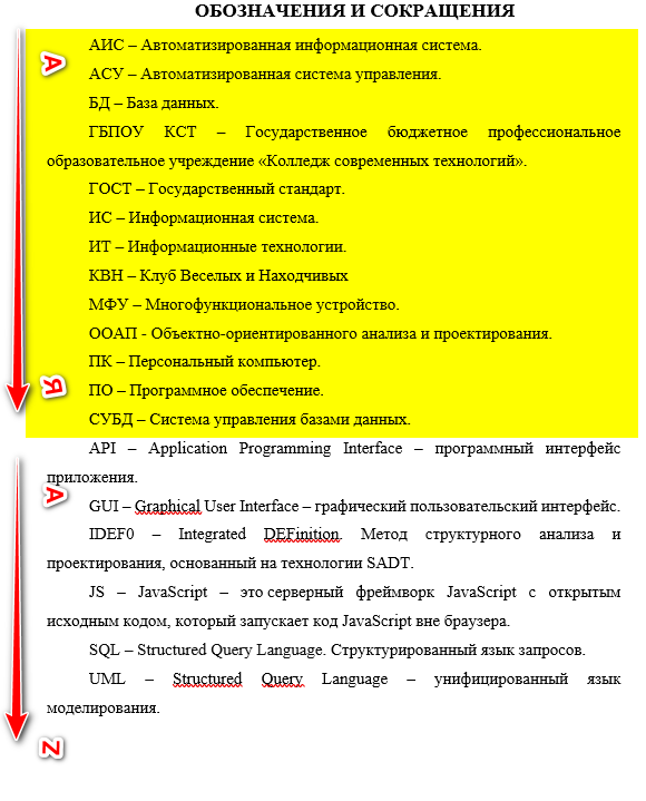 Пример